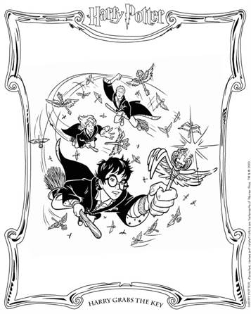 Kids-n-fun.com | 89 coloring pages of Harry Potter